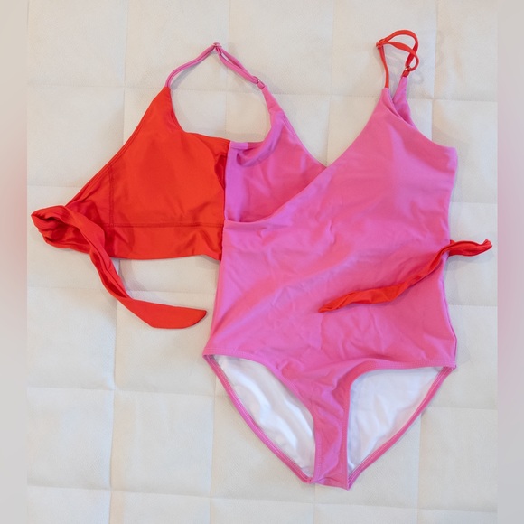 Olivia + Ocean S Nursing Swimsuit - Picture 2 of 2